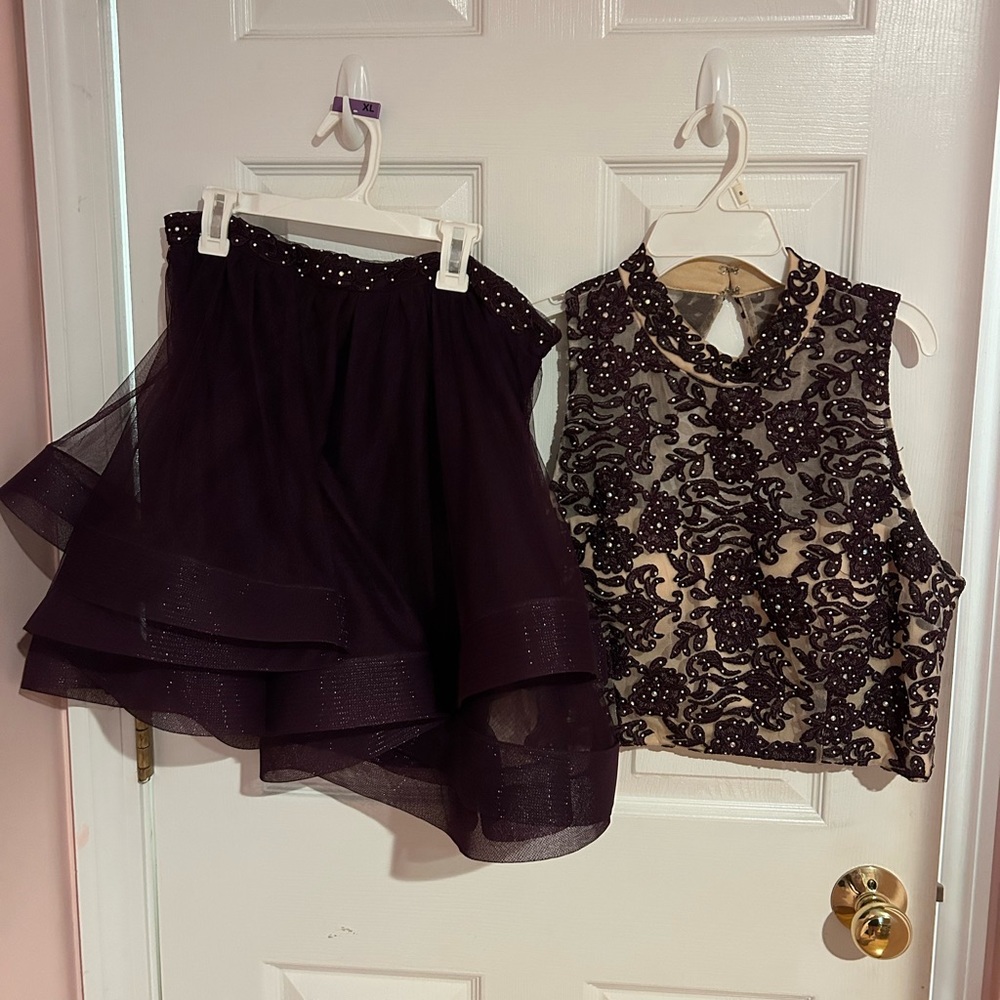 Purple Two Piece Set by TLC Say Yes to the Dress